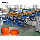 ID75mm 55kw PE PVC Corrugated Pipe Production Line