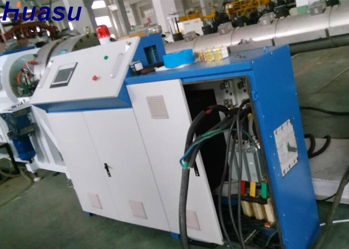 PE Plastic Solid Wall Pipe Extrusion Line / Water Disposal Pipe Extrusion Line Machines